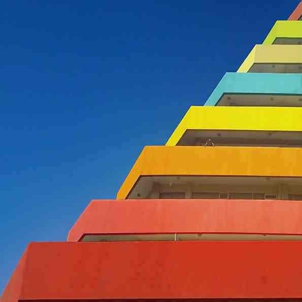 Colorful Architecture Photos by Yener Torun