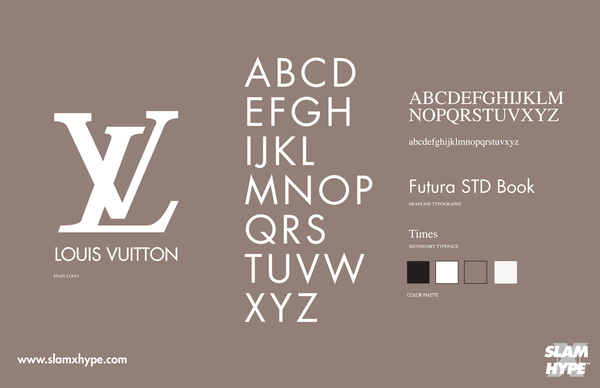 Louis Vuitton Typography #blackletter #typo #typography #lettering #poster