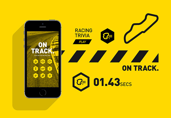 NASCAR // On Track on Behance #swiss #branding #self #print #layout #portfolio #newspaper #mono #studio #promo #racing #editorial #typography