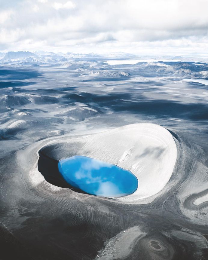 #icelandair: Fantastic Aerial Photos of Iceland and Switzerland by Federico Sette