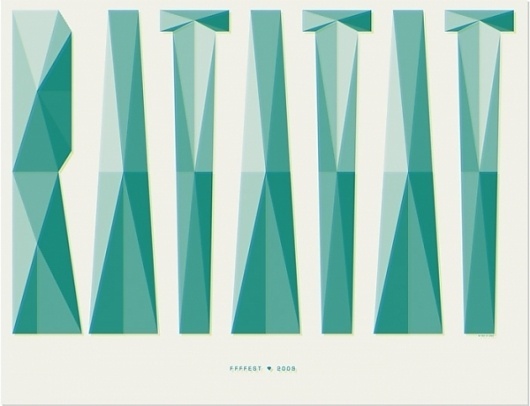 Ratatat : Renee Fernandez - Selected Work #type #lettering #poster #ratatat