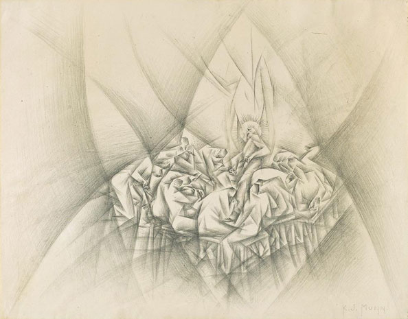 Kathleen Munn art sketch composition design