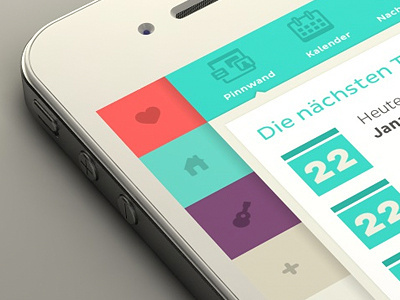Iphone_sidebar_perspective #iphone #app #mobile #ux