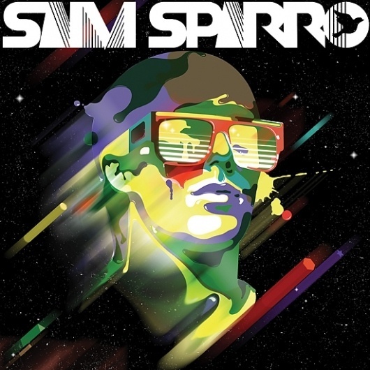 Sam Sparro : Steve Wilson - Illustrator #steve #wilson #space #cover #illustration #colors #art #sparro #sam
