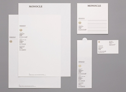 Modern Publicity #letterhead #identity #stationary #typography