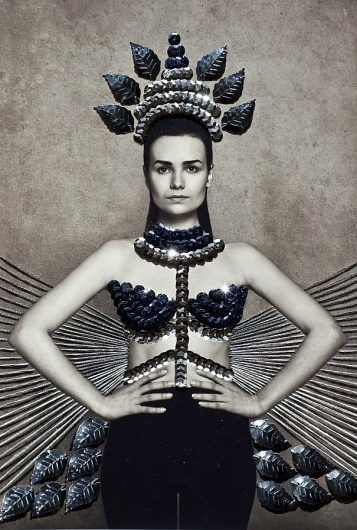 GLTZ, fashion communication inspired by Maurizio Anzeri #fashion