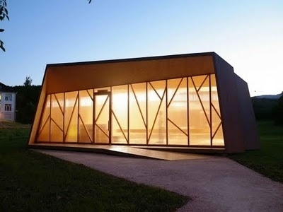 Atelier A+D: Chapelle de St-Loup #architecture #facades