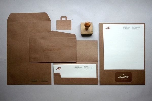Altuna Viajes on the Behance Network #brand #logo #print #identity