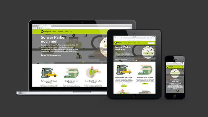 Caryaa Website | Thomas Manss & Company #iphone #app #web