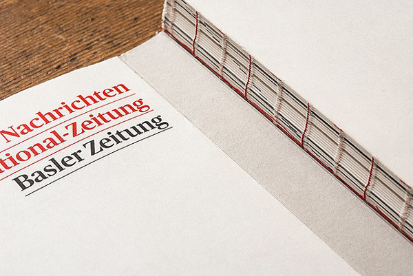 Herausgefordert. Die Geschichte der Basler Zeitung on Behance #book