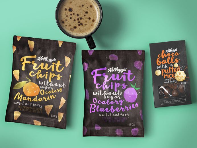 This Kellogg's Fruit Chips Concept will Get You Ready to Snack