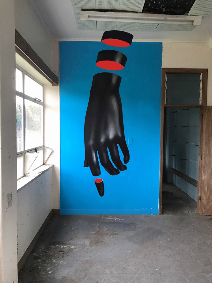 Monochrome Figures Drip and Slice Into Chromatic Layers by Gina Kiel MAY 20, 2019KATE SIERZPUTOWSKI