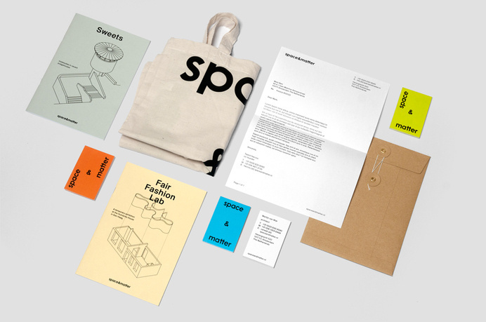 Space&matter Visual Identity & Website - Mark Bain Creative #identity #collateral #branding