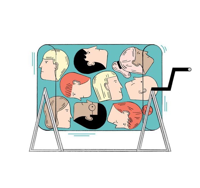 Illustration dealing with statistics for the current issue of Die Zeit 📐 ❤️#thx #illustration #drawing #editorial #statistics