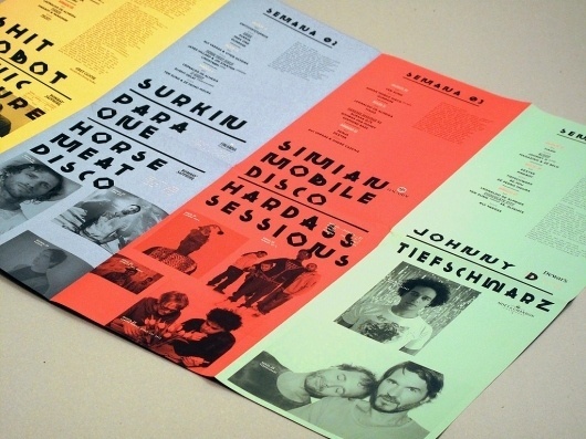 All sizes | Flyer LUXFrágil Jan 2011 | Flickr - Photo Sharing! #brand #flyer #alva #typography