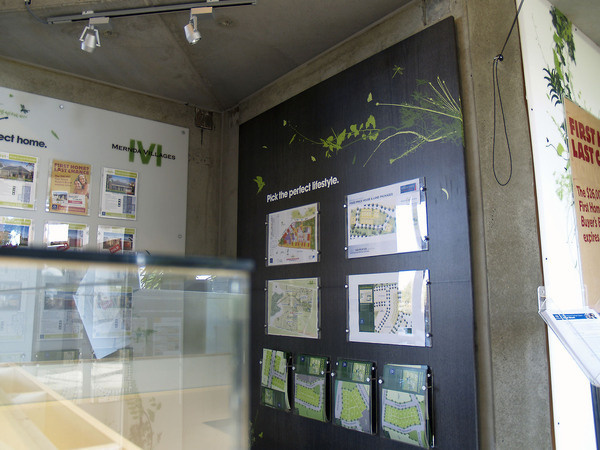 Mernda Village #plants #design #exhibition #nature #wall #leaves #graphics #brochure #typography