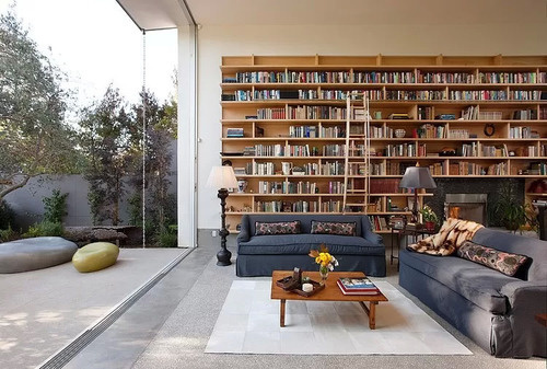 CJWHO ™ (Goodman Residence by Abramson Teiger Architects) #design #interiors #books #photography #architecture #library