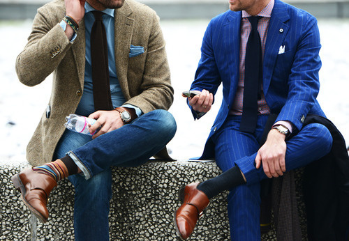 A.N.D Studio Likes | Tumblr #leather #fashion #suits #tweed #style