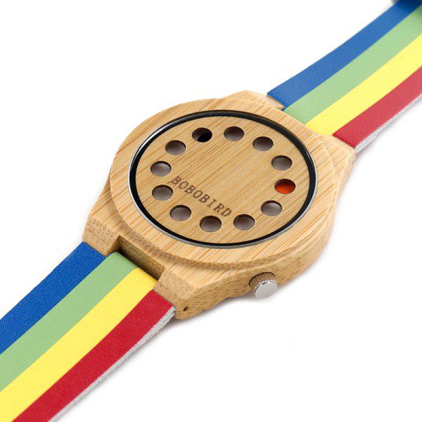 Bobo Bird WA01 - Wooden Watch With Free Shipping Worldwide