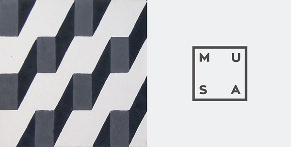 MUSA on Branding Served #branding #perspective #shapes #musa #logo