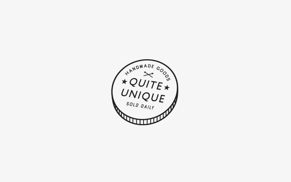 Quite Unique Logo, by Cody Haltom #inspiration #creative #design #graphic #coin #logo