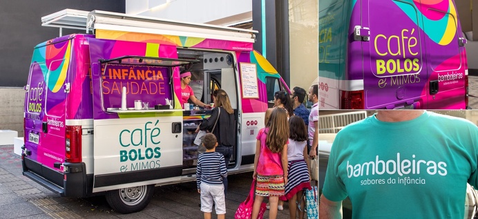 #bamboleiras #brand #branding #logo #identity #package #packaging #foodtruck #food #cake #childhood #restaurant #color #concept