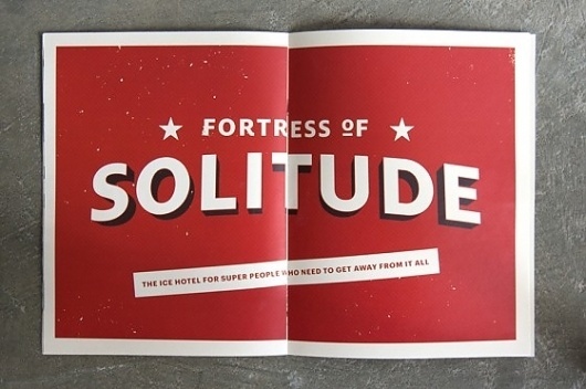 Colin Dunn Fortress of solitude | Jared Erickson #print #promotional #red #super