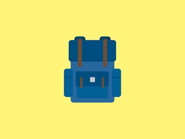 Essentials of An Urban Explorer #urban #explorer #vector #pictogram #icon #exploration #lasalle #illustration #bagpack #singapore #pastel