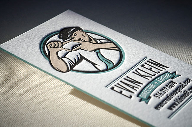 Vintage letterpress business card | Elegante Press #card #letterpress #vintage #business