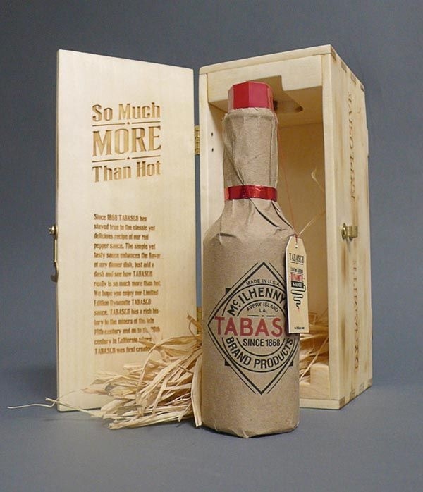 Tabasco – Limited Edition Packaging Design by Cody Petts #packaging #tabasco #box