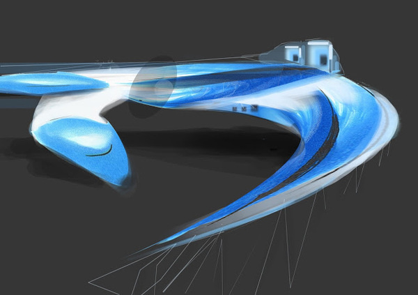 interior Saturday, 14 September 2013 #white #panel #modern #concept #blue #sketch #new