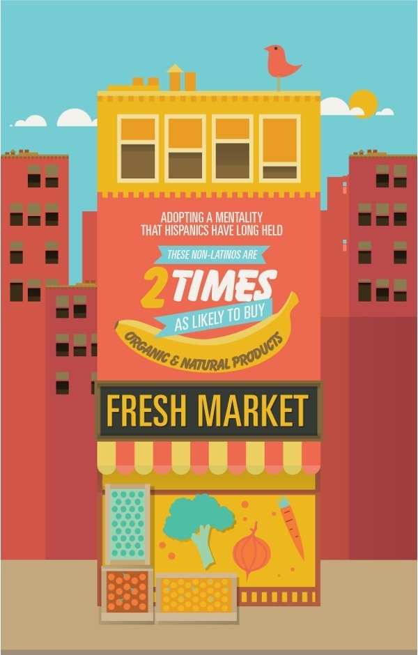 Latino Influence Project Infographics on Behance