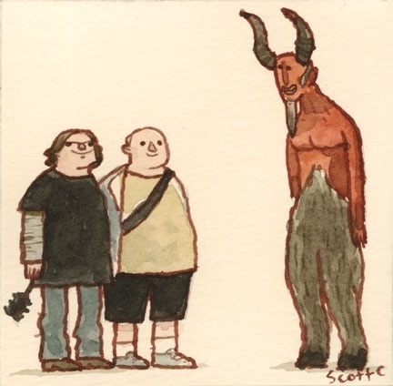 GREAT SHOWDOWNS by scott c. #illustration #scott campbell #scott c #the great showdowns