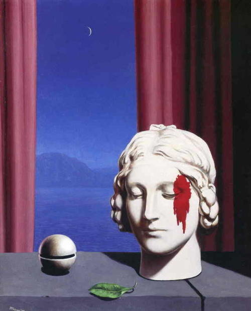 surrealism-love: " Memory, 1948, Rene Magritte Size: 49x59 cm Medium: oil, canvas"
