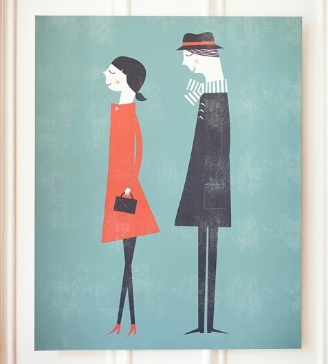 Illustrations by Wayne Pate | OEN #paris #illustration