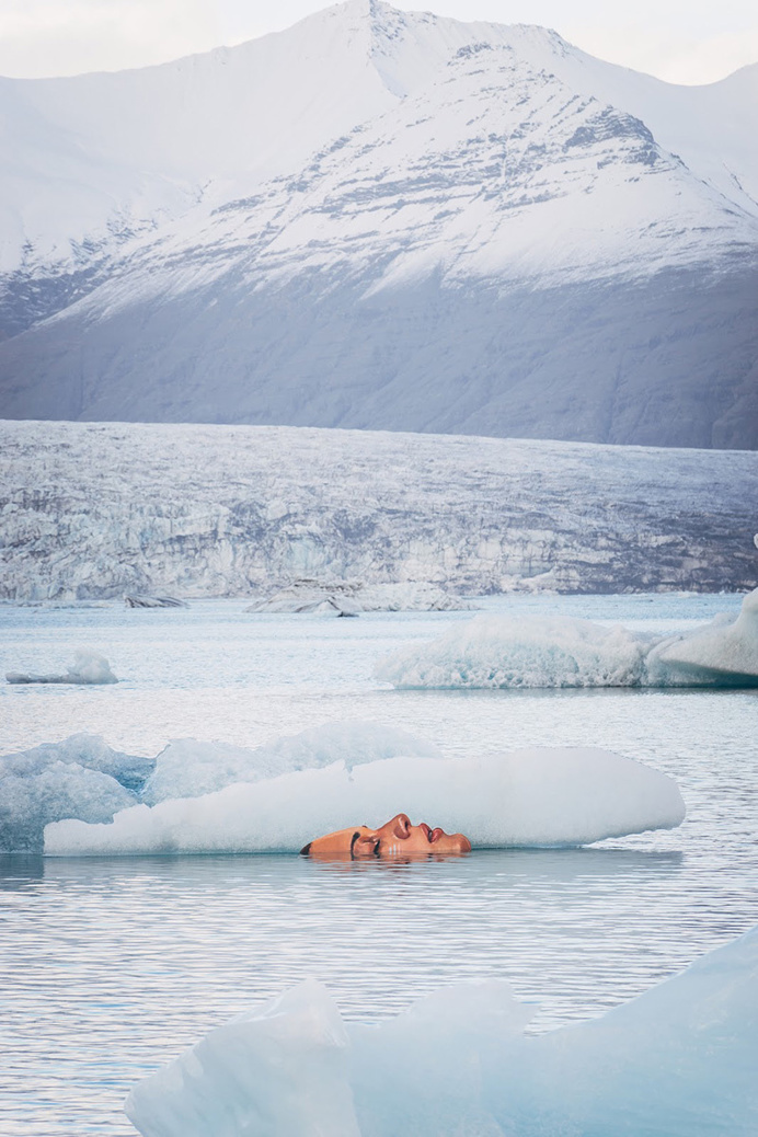 A'o 'Ana: Series of Murals Painted on Icebergs by Hula