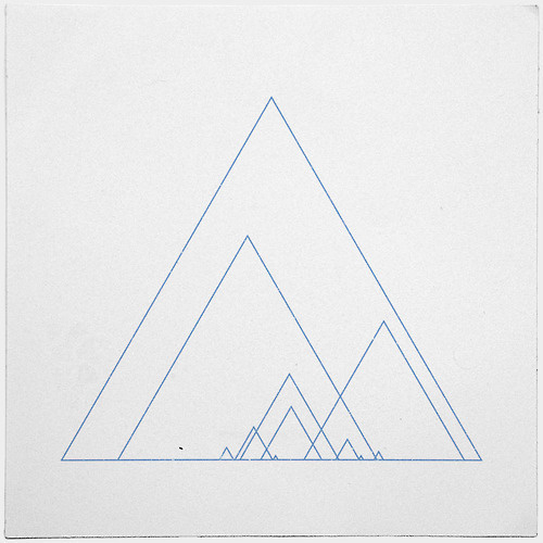 #390 Grand ridge – A new minimal geometric composition each day
