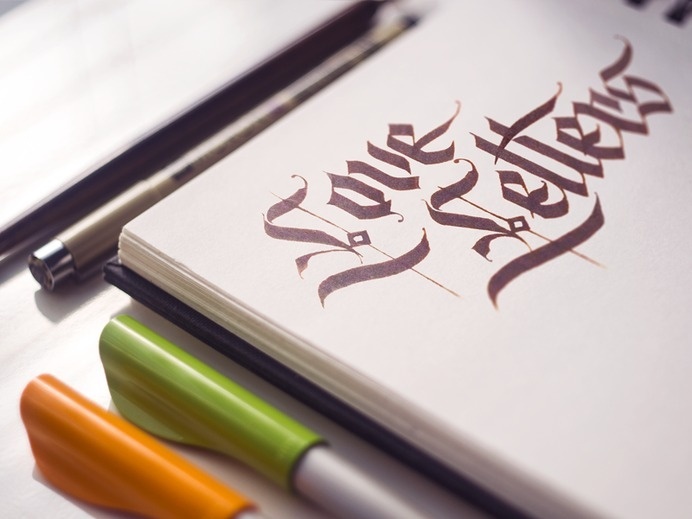 Love Letters by Ramotion http://ramotion.com #lettering #letters #dribbble #ramotion #design #logo #love #typography
