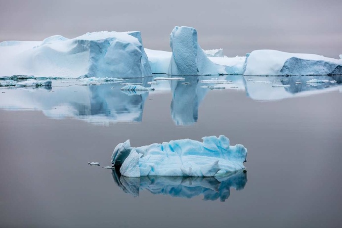 Antarctic Reflections by Julieanne Kost
