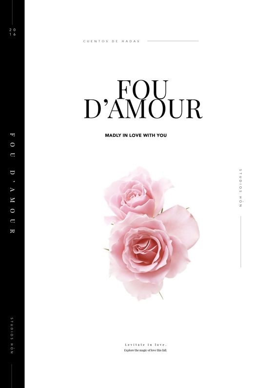 #book #cover #white #layout #design #rose