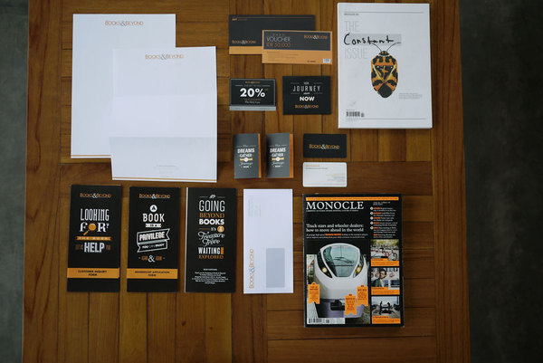 Books&Beyond #bookshop #books #branding #typography