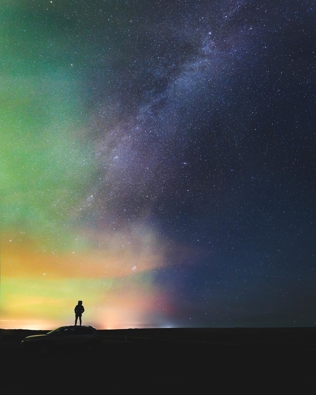 photography sky star color Benjamin Hardman