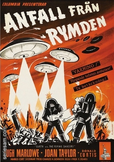 ANFALL FRÃ…N RYMDEN filmaffischer posters - Film posters och affischer seriesam.com #battle #aliens #poster