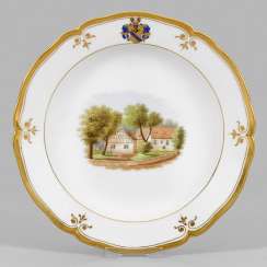 Rare plate from the collection Kerßenbrock #Sets #Teasets #Porcelainsets #Antiqueplates #Plates #Wallplates #Figures #Porcelainfigurines #porcelain
