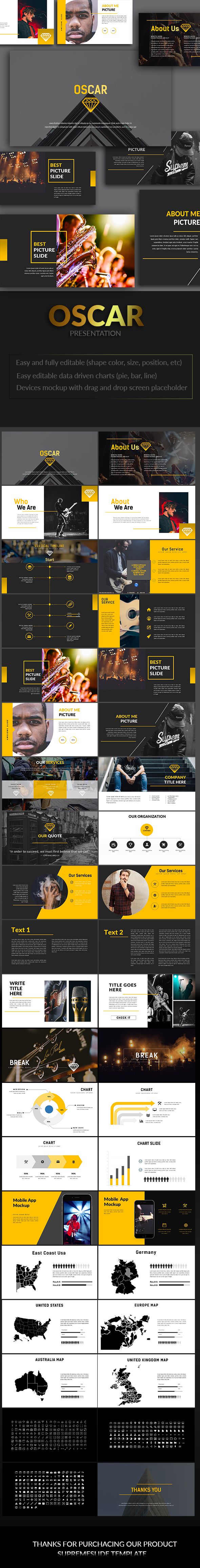 Oscar Powerpoint Template - graphicriver.net Item for Sale
