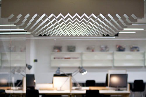 NOVA ISKRA: A Multifunctional Coworking Space for Creatives Photo #interior #office #design #decoration