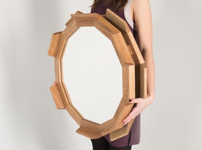 Mirror KUPUS 6 Fly Massive Millworks #fly-massive-millworks #wood #interior #design #artisan #furniture #decor #woodwork #woodworking #wood