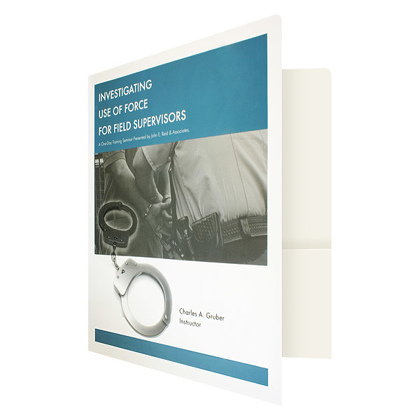 1 Pocket CD/DVD Sleeve 3 Ring Binder for John E. Reid & Associates