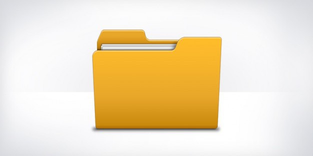Folder icon Free Psd. See more inspiration related to Icon, Icons, Folder, Psd, Files and Horizontal on Freepik.