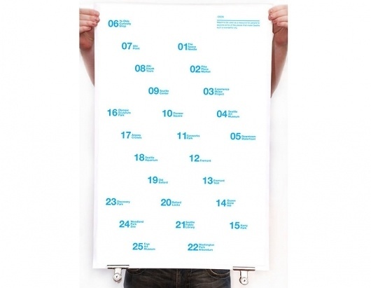 EXPLORE SEATTLE : _ #print #design #graphic #grid #poster